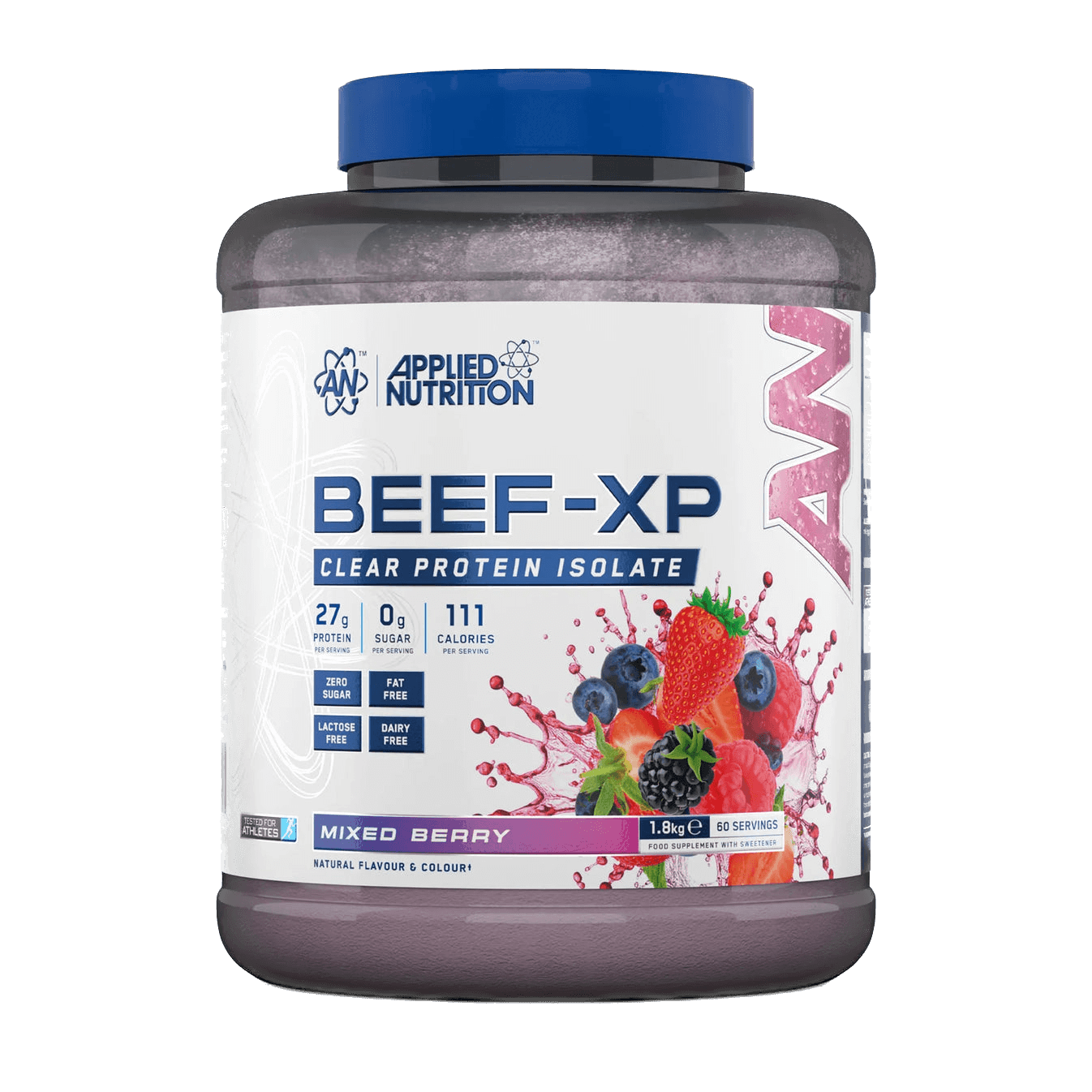 Proteína aislada de carne de vacuno sin azúcar ni lactosa – 1800 g | Applied Nutrition