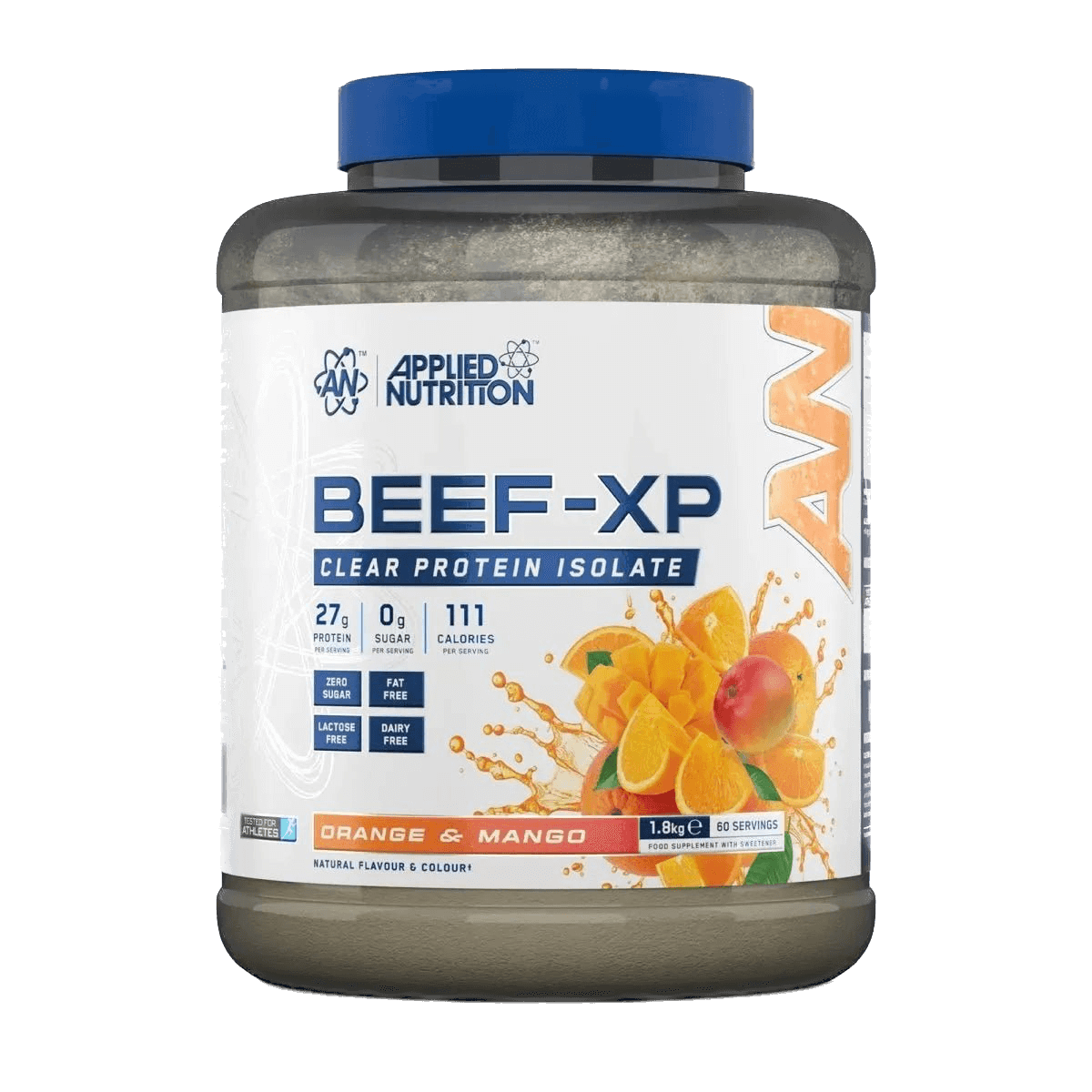 Proteína aislada de carne de vacuno sin azúcar ni lactosa – 1800 g | Applied Nutrition