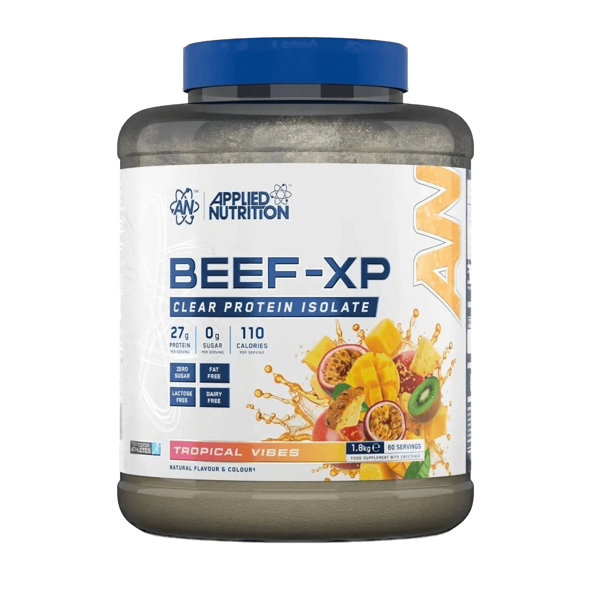 Proteína aislada de carne de vacuno sin azúcar ni lactosa – 1800 g | Applied Nutrition