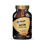 Biotina 5000 mcg para el cabello, las uñas y la piel
