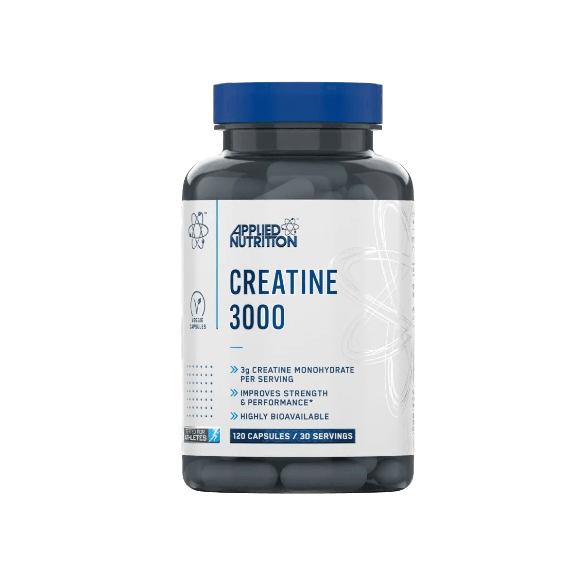 Creatina Monohidrato 3000 mg cápsulas | Applied Nutrition