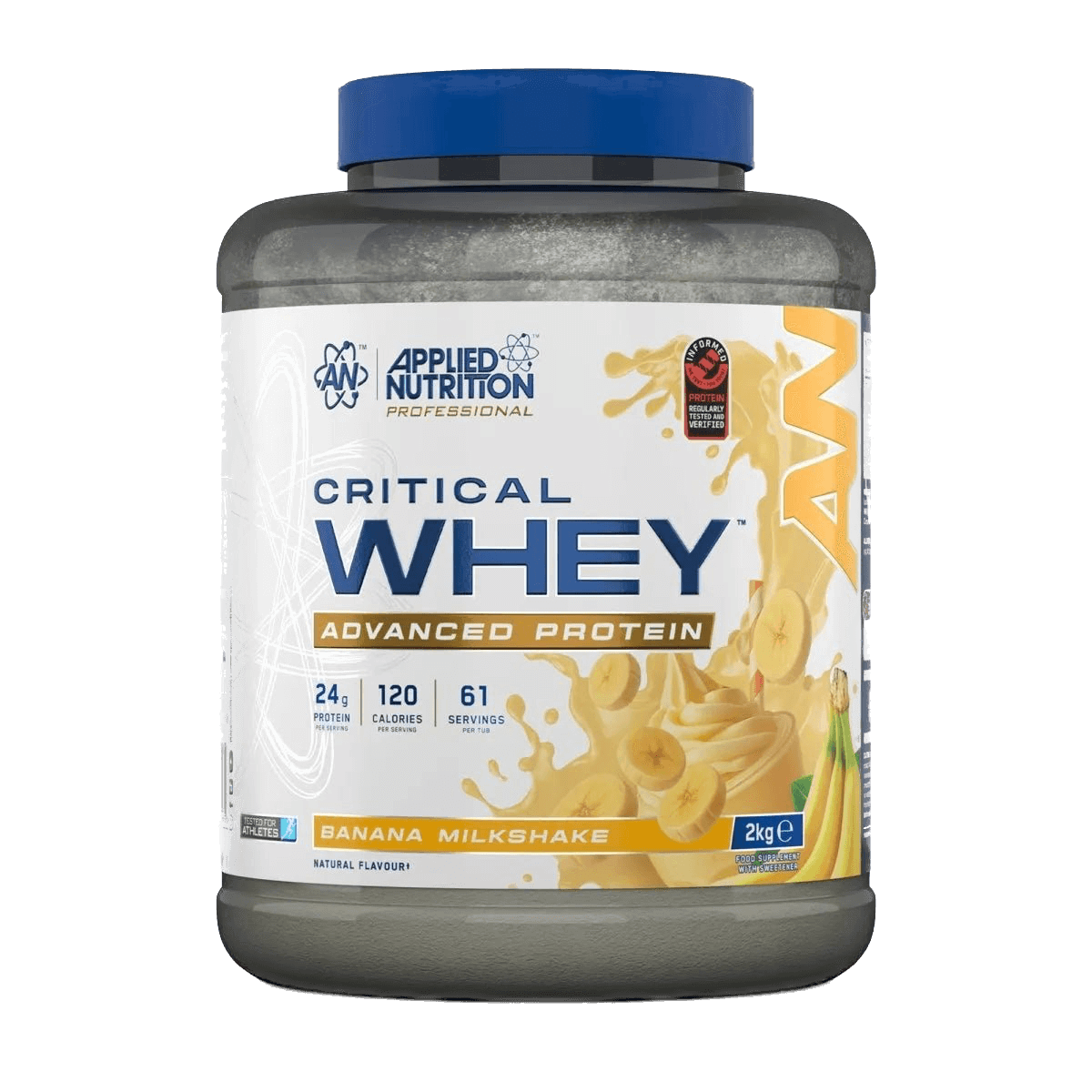 Mezcla de proteína de suero de alta calidad (aislado, concentrado e hidrolizado) – 2 kg | Applied Nutrition