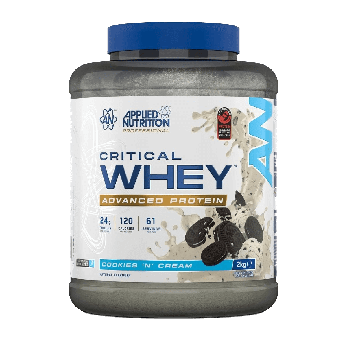 Mezcla de proteína de suero de alta calidad (aislado, concentrado e hidrolizado) – 2 kg | Applied Nutrition