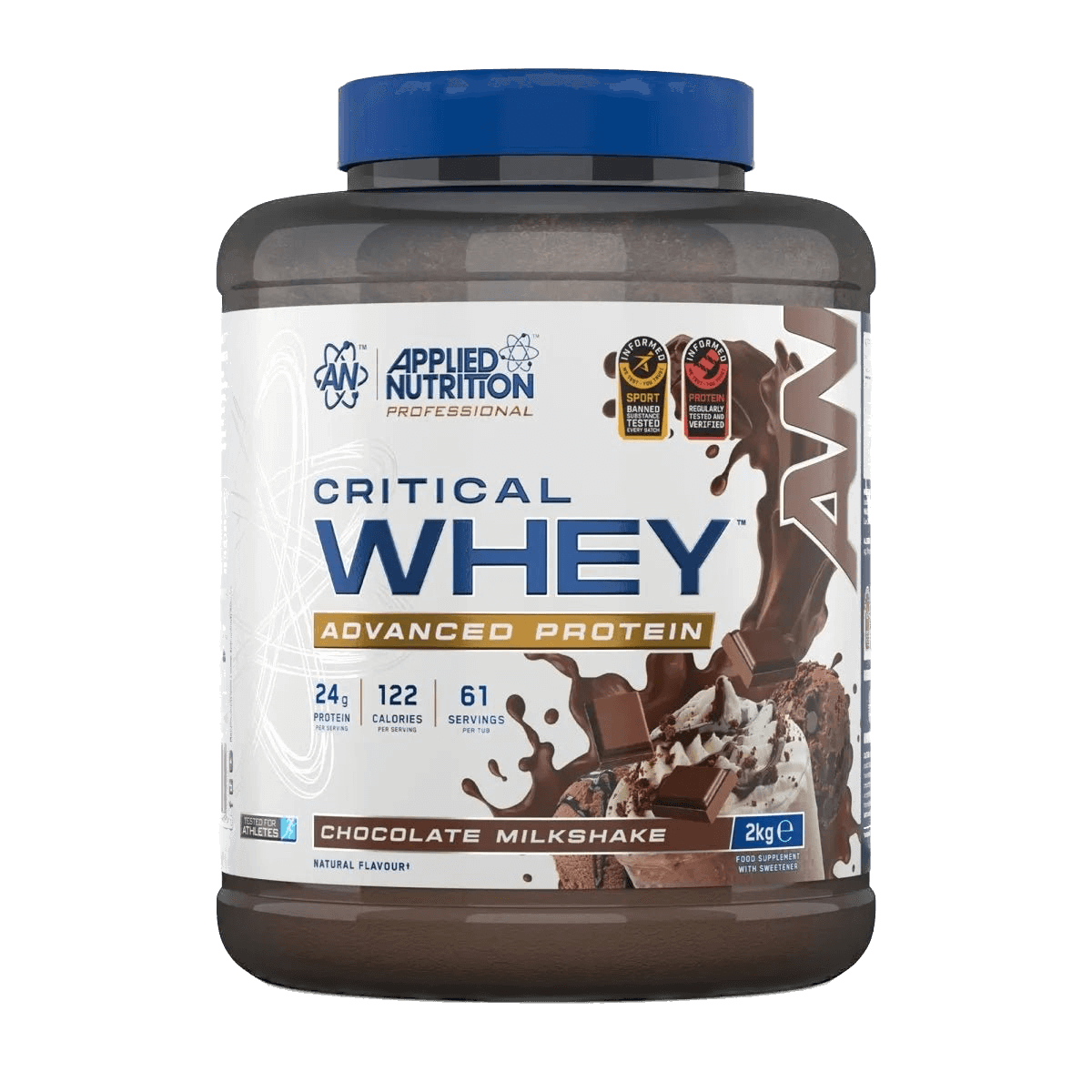 Mezcla de proteína de suero de alta calidad (aislado, concentrado e hidrolizado) – 2 kg | Applied Nutrition