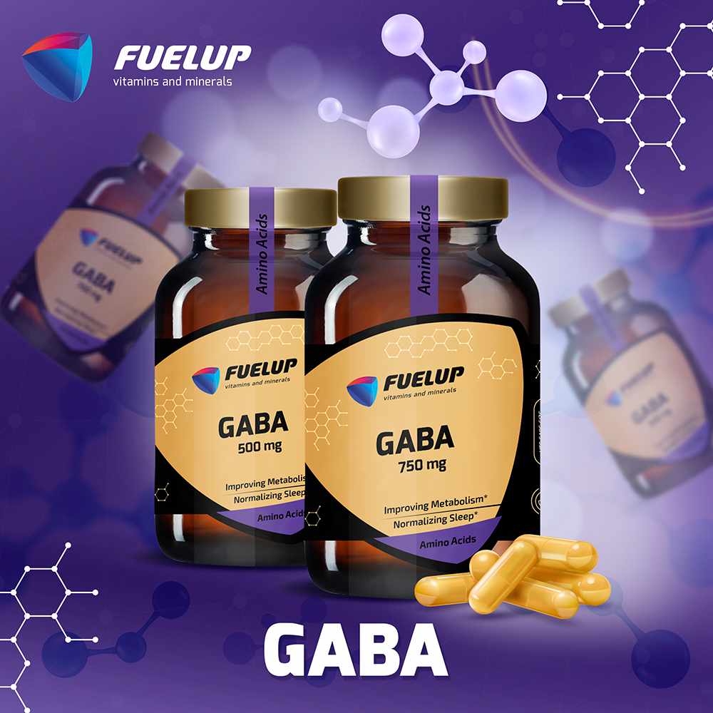 GABA 500 mg para calmar el sistema nervioso