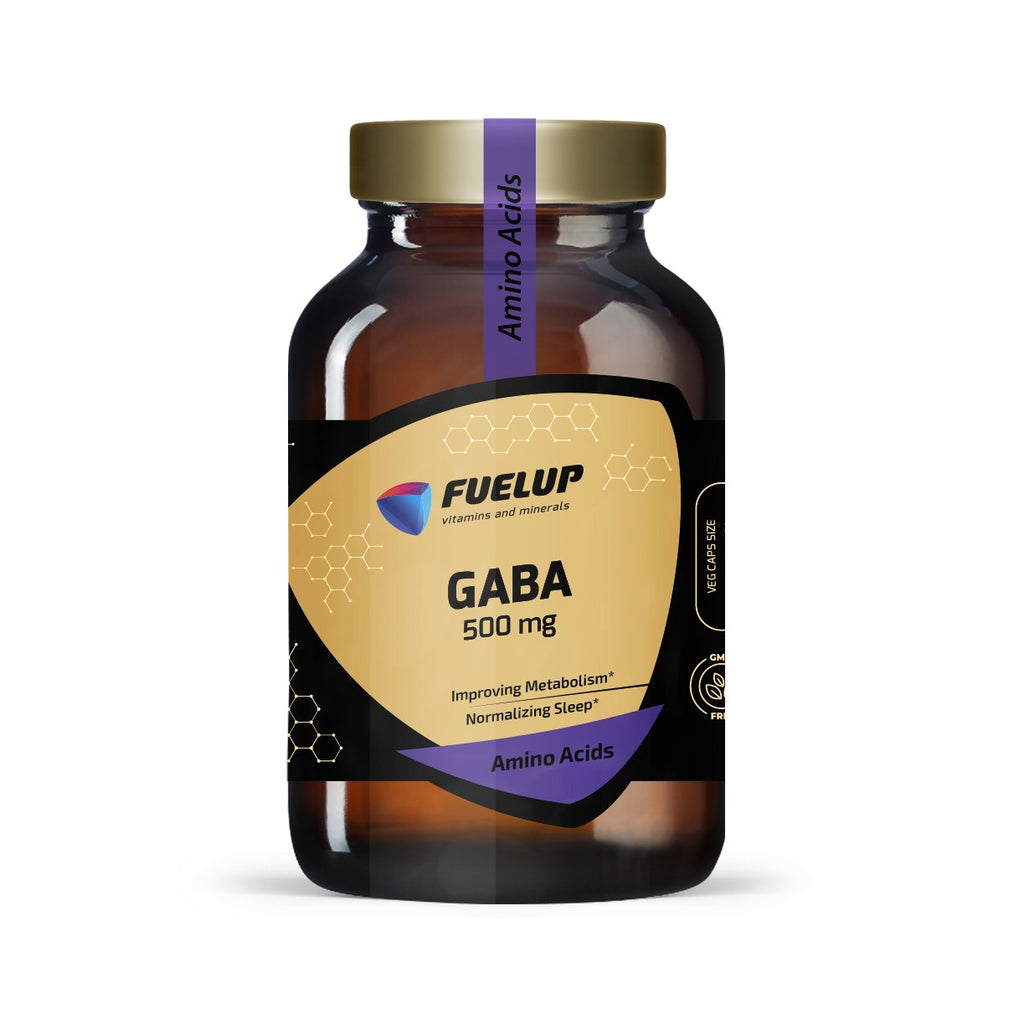 GABA 500 mg para calmar el sistema nervioso