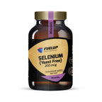 Selenio 200 mcg para el equilibrio de las hormonas tiroideas (sin levadura)