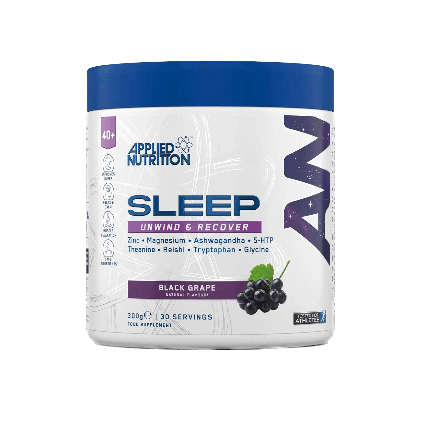 Sleep Support en polvo para conciliar el sueño con L-triptófano y ashwagandha | Applied Nutrition