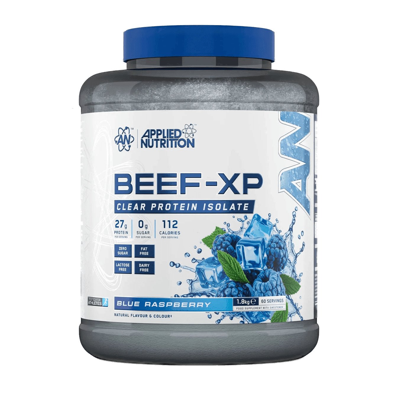 Proteína aislada de carne de vacuno sin azúcar ni lactosa – 1800 g | Applied Nutrition