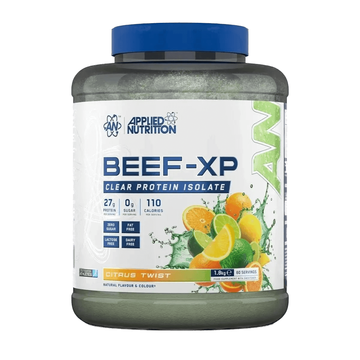 Proteína aislada de carne de vacuno sin azúcar ni lactosa – 1800 g | Applied Nutrition