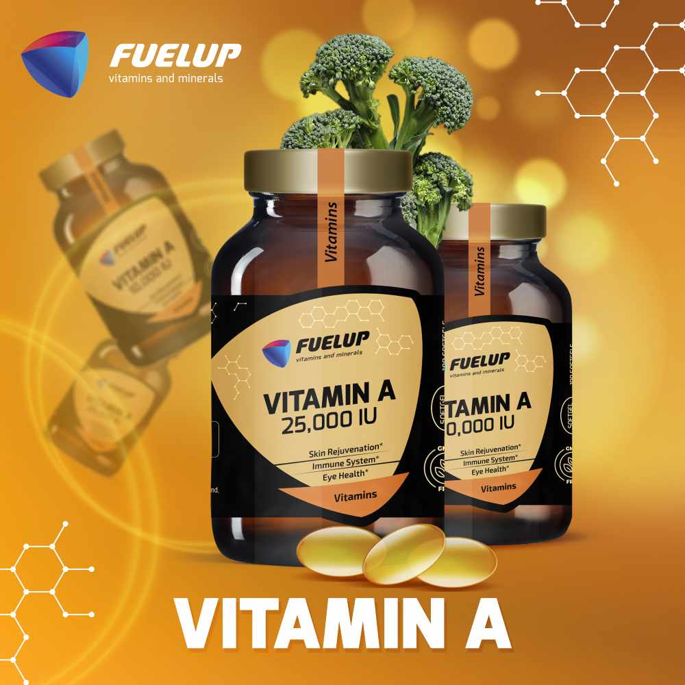 Vitamina A 10 000 UI – para la visión, la inmunidad y la piel