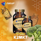 Vitamina K2 (MK-7) 100 mcg para huesos fuertes y el corazón