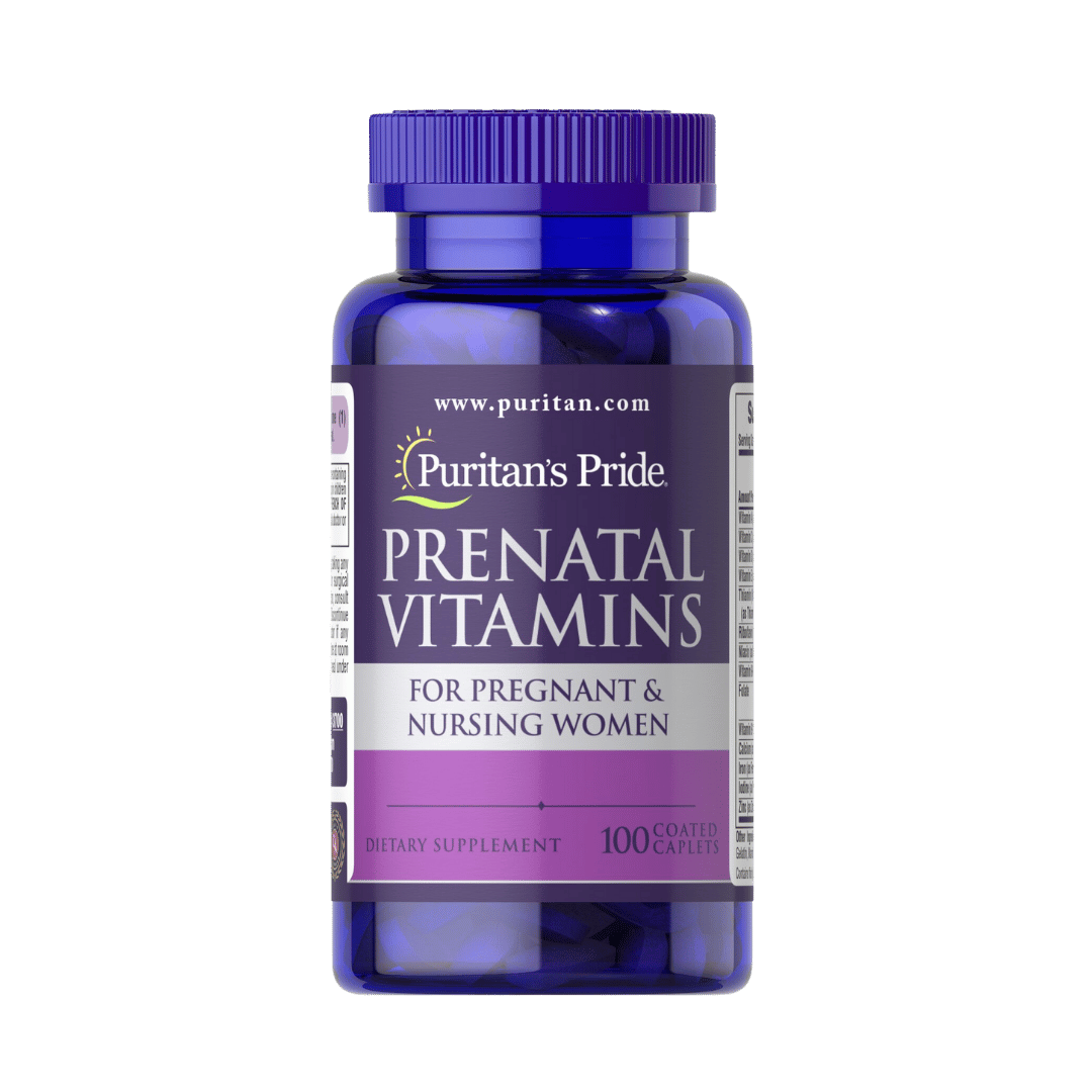 Pirmsdzemdību Vitamīni (100 kapsulas) Puritan's Pride