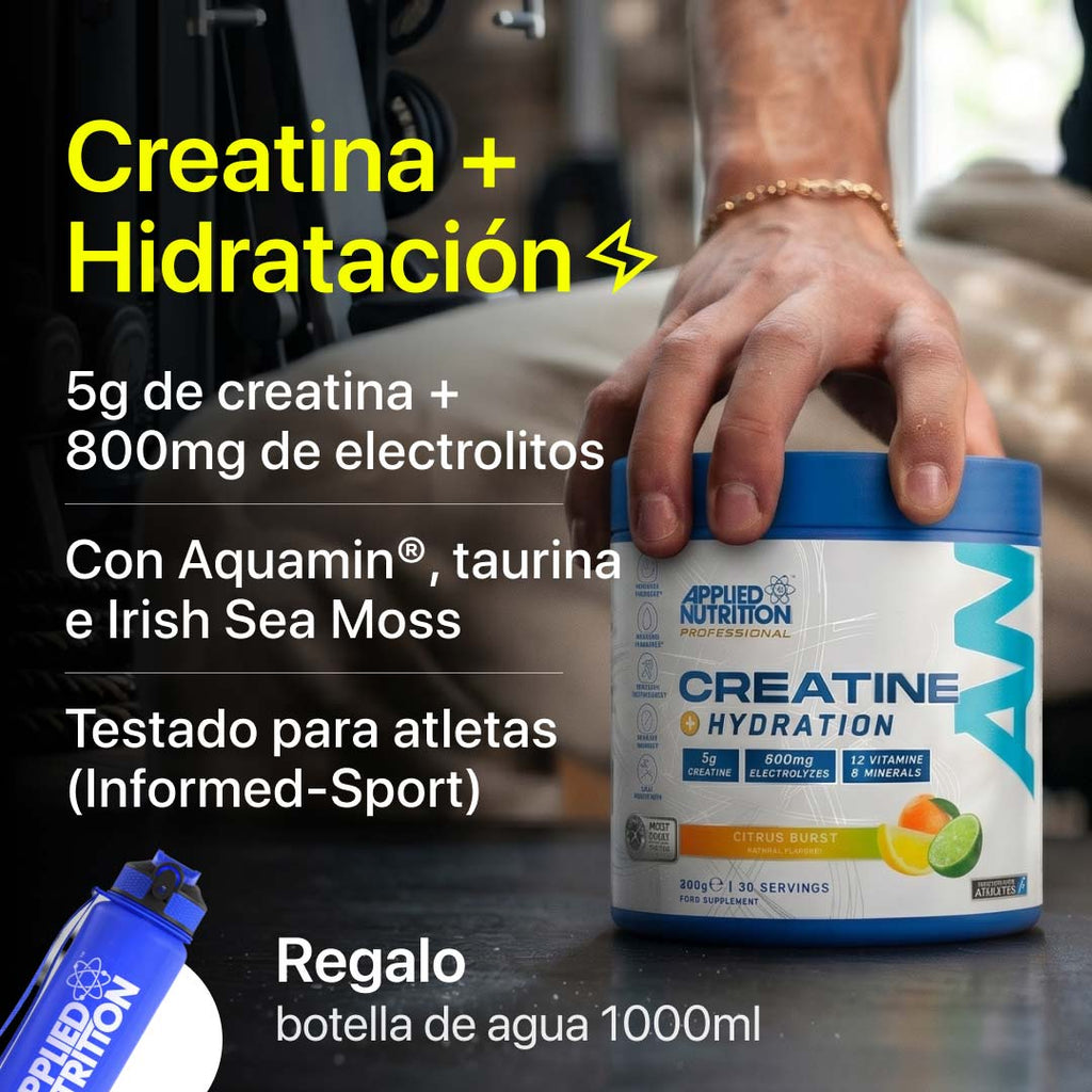 Creatina + hidratación y electrolitos | Applied Nutrition
