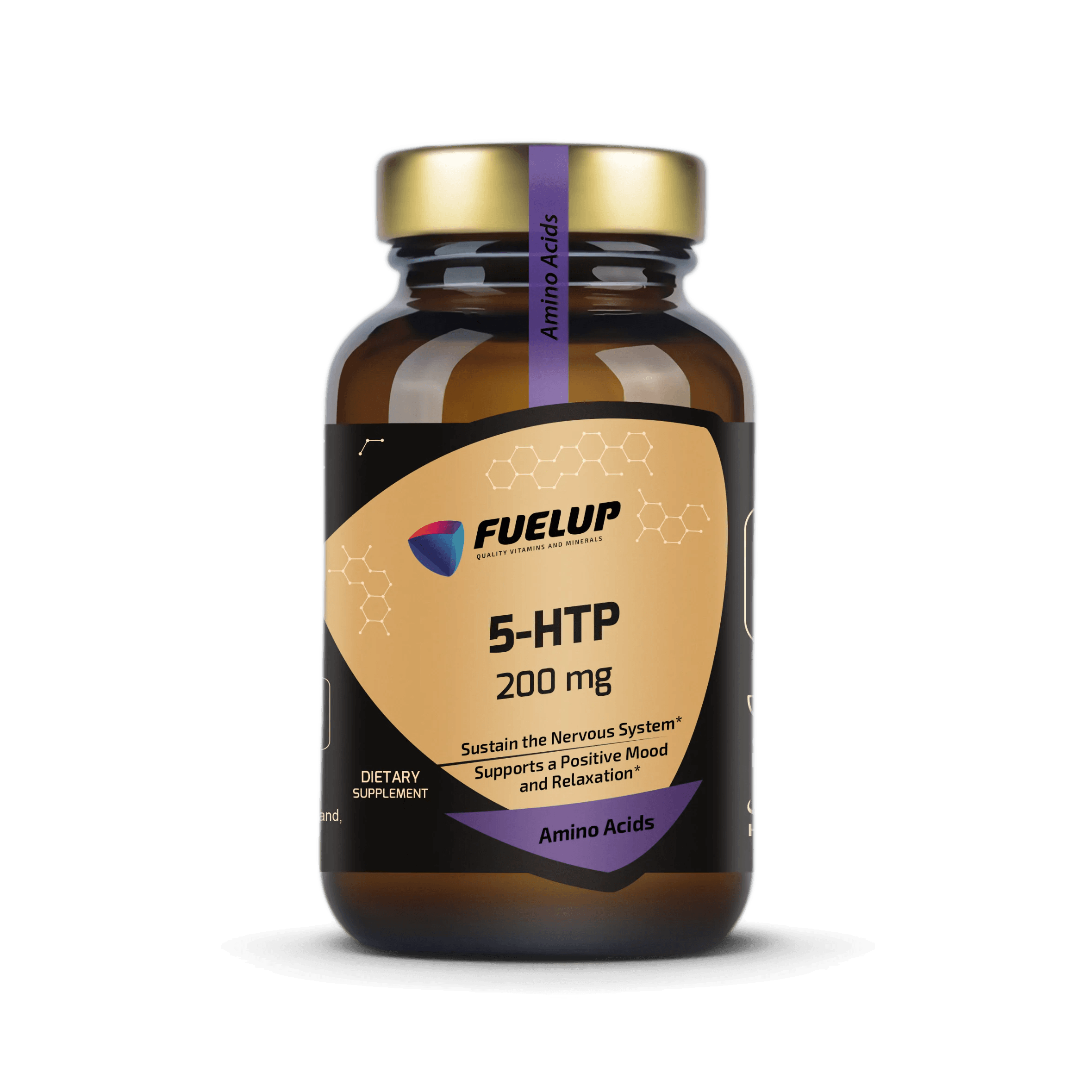 5-HTP (5-hidroxitriptófano) 200 mg para el sueño y el equilibrio emocional (60 cápsula)