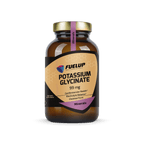 Potasio glicinato 99 mg para el sistema nervioso, los músculos y el equilibrio electrolítico (120 cápsulas)