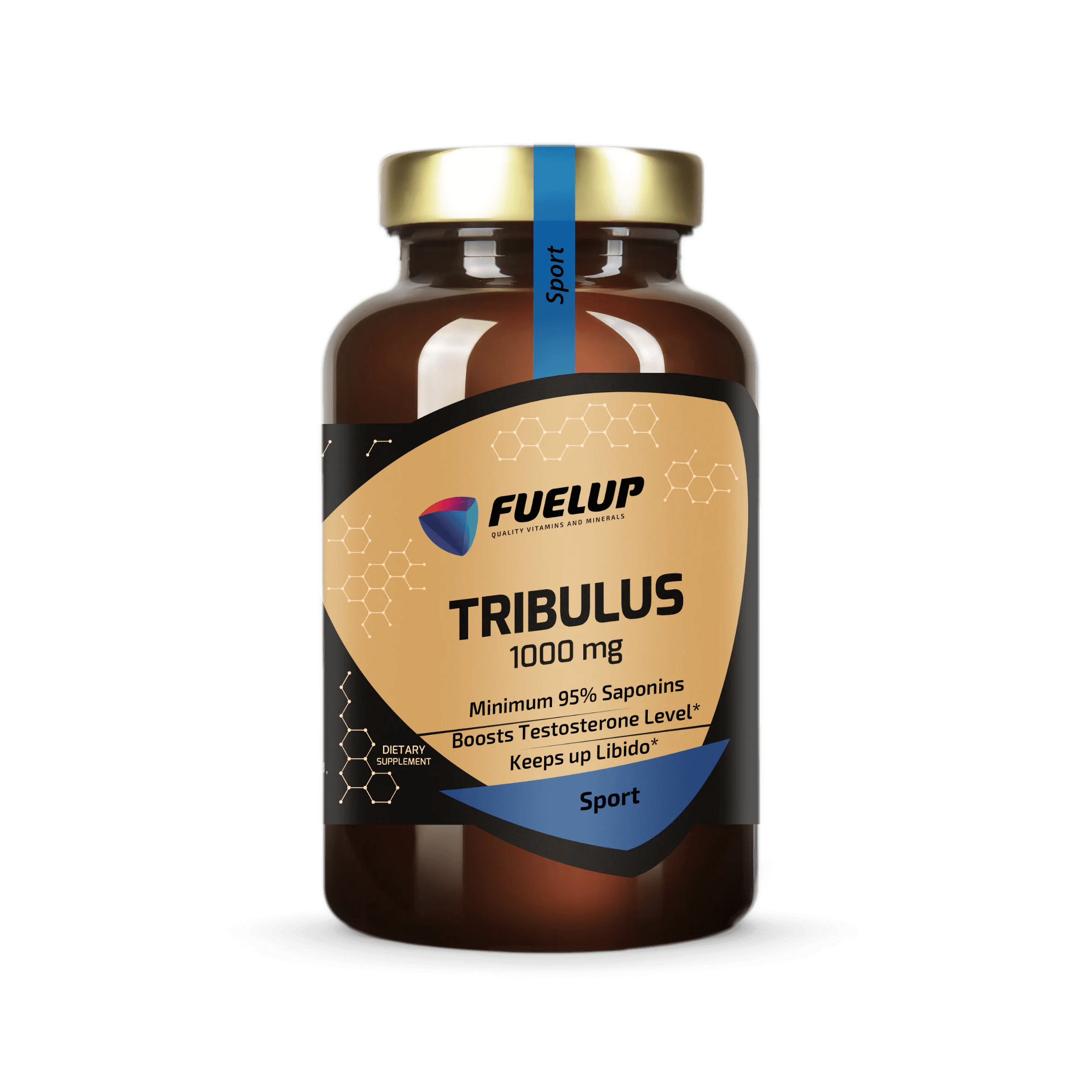 Tribulus Terrestris 1000 mg para vitalidad masculina y rendimiento físico (90 tabletas)