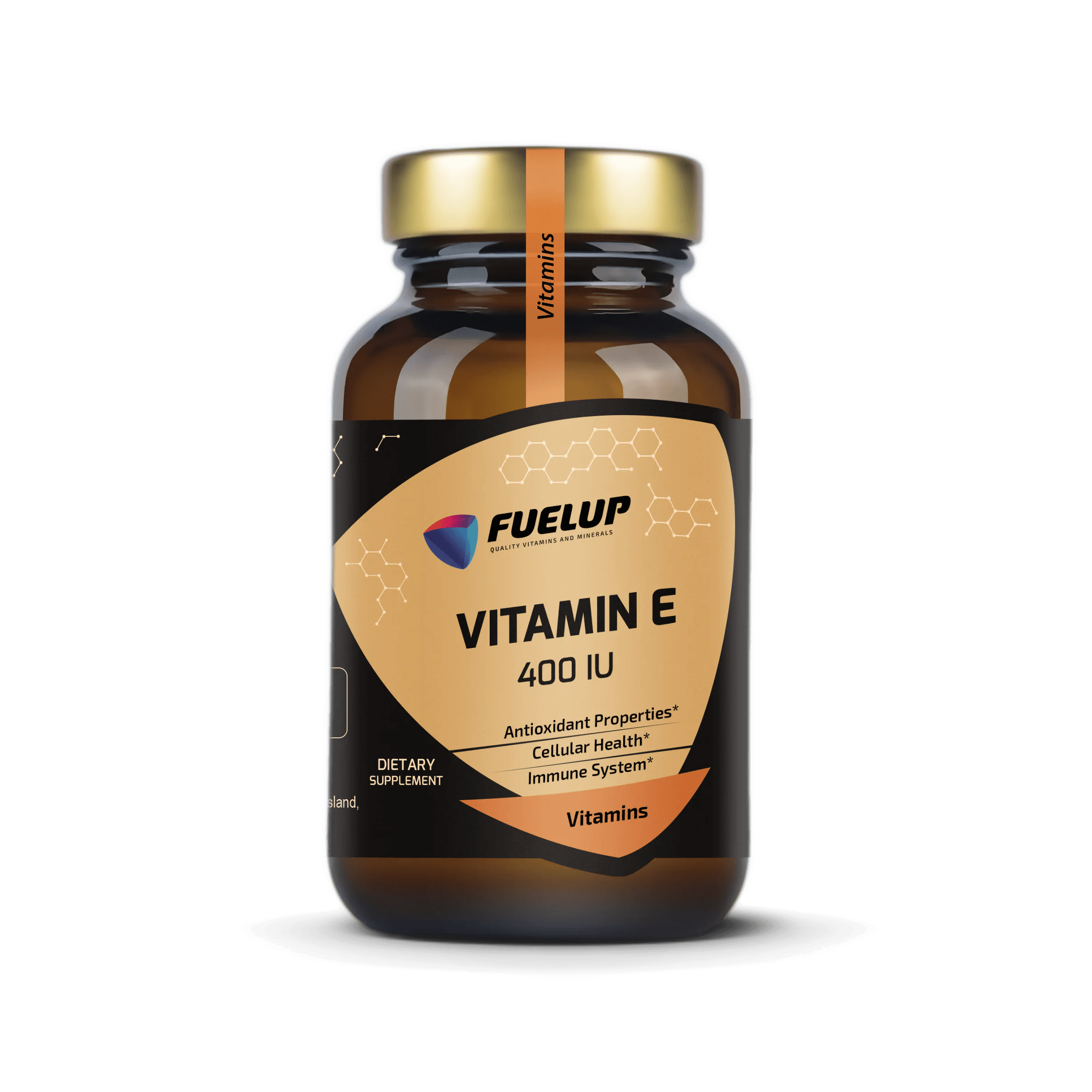Vitamina E 400 IU potente antioxidante para la piel y la protección celular (100 cápsulas)