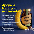 Extracto de Tongkat Ali para aumentar los niveles de testosterona y el rendimiento sexual